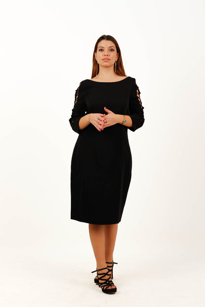 Versace - vestido de mujer - Vestido midi - TENCANTO - vestidos de marca mujer - vestidos 2025 - comprar vestidos